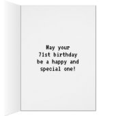 Fun /Retro Video Game Kijk 71e verjaardag (Binnen (Rechts))