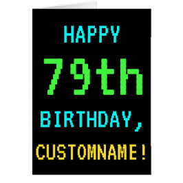 Fun /Retro Video Game Kijk 79th Birthday