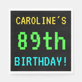 Fun /Retro Video Game Kijk 89th Birthday Servet