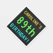 Fun /Retro Video Game Kijk 89th Birthday Servet (Hoek)