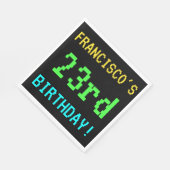 Fun /Retro Video Game Kijk op 23 oktober Servet (Hoek)