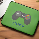 Fun Retro videospelcontroller Kinder op maat Laptop Sleeve<br><div class="desc">Fun Retro Video Game Controller Kinder,  aangepast ontwerp voor gamers.</div>