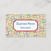 Fun Retro-Visitekaartje Visitekaartje (Voorkant)