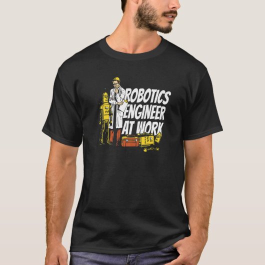 Fun Robotics Artificial Intelligence - Ai Robots P T-shirt (Voorkant)