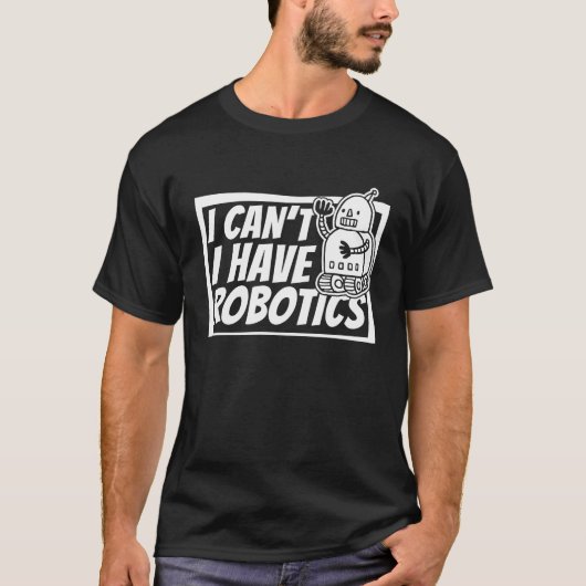 Fun Robots Ai Artificial Intelligence Robotics T-shirt (Voorkant)