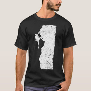 Fun Rock-klimberbergbeklimmer Bouldering Moun T-shirt
