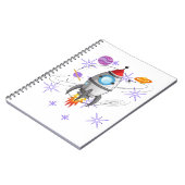 Fun Rocket Ship Space Stars Planets Notitieboek (Linkerzijde)