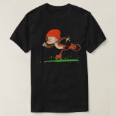 Fun Roller Skating Monkey T-shirt (Design voorkant)