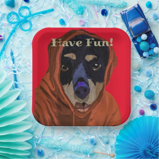 Fun Rottweiler Papieren Bordje (Feest)