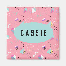 Fun roze 1990-videokaart Throwback