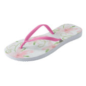 Fun roze Teenslippers (Schuin)