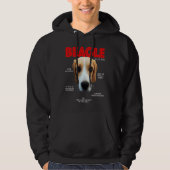 Fun rules for the beagle hoodie (Voorkant)