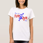 Fun Run Design T-shirt (Voorkant)