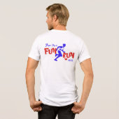 Fun Run Design Tri-Blend Shirt (Achterkant volledig)