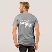 Fun Run Design Tri-Blend Shirt (Voorkant)