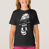 Fun Run Event Want Charity Promotion Prize 2-to-1 T-shirt (Voorkant)