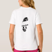 Fun Run Event Want Charity Promotion T-Shirt (Achterkant)