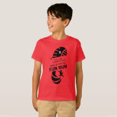 Fun Run Event Want Charity Promotion T-Shirt (Voorkant volledig)