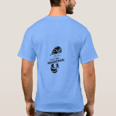 Fun Run Event Want Charity Promotion T-shirt (Achterkant)