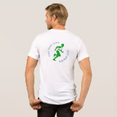 Fun Run / Marathon / Sportdag Ontwerp Tri-Blend Shirt (Achterkant volledig)