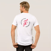 Fun Run / Marathon / Sportdag Ontwerp Tri-Blend Shirt (Achterkant volledig)