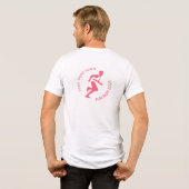 Fun Run / Marathon / Sportdag Ontwerp Tri-Blend Shirt (Achterkant volledig)