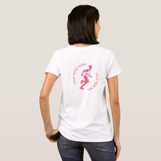 Fun Run / Marathon / Sports Day Design T-shirt (Achterkant volledig)