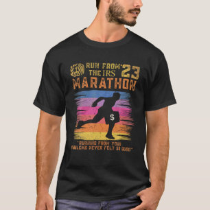 Fun Run van Irs de Marathon 023 Running from You T-shirt