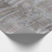 Fun, Rustic, Grey, Barnwood Cadeaupapier (Hoek)