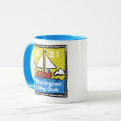 Fun Sailing Club Souvenir Mok (Voorkant links)