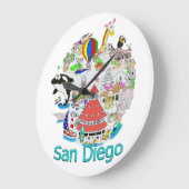 Fun San Diego Californië Grote Klok (Hoek)