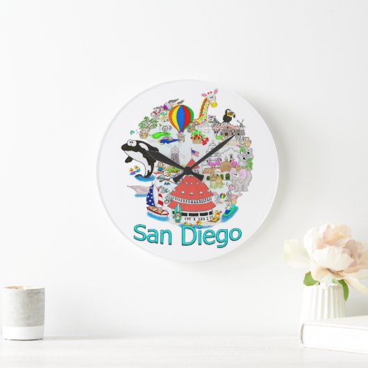Fun San Diego Californië Grote Klok (Huis)