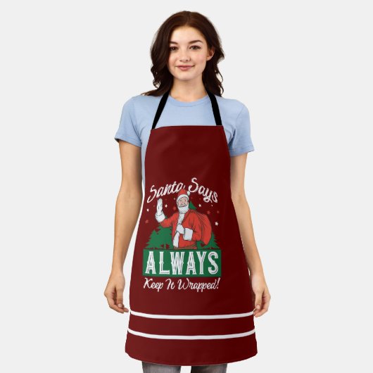 Fun Santa All-Over Print Schort (Gedragen)