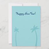 Fun Santa Claus Sason Happy Nieuwjaar Feestdagenkaart (Achterkant)