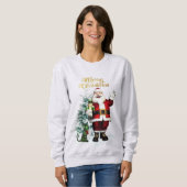 Fun Santa Claus Sweatshirt (Voorkant volledig)