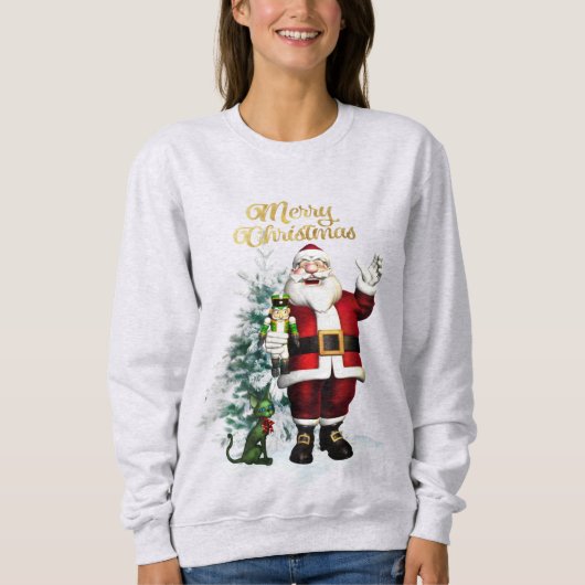 Fun Santa Claus Sweatshirt (Voorkant)