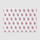 Fun Santa hat Penquin-weefselpapier Tissuepapier (Voorkant)