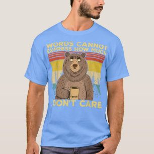 Fun sarcastisch t-shirt beer drink koffie