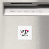 Fun Save The Udders Bewustzijn tegen borstkanker Magneet (Insitu (Vaatwasser))