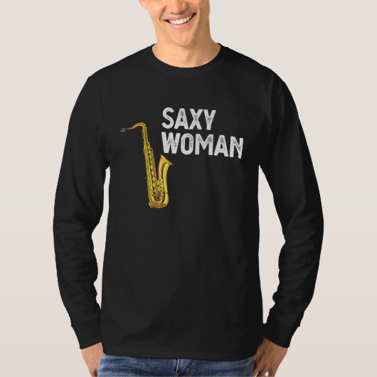 Fun saxophone  for players t-shirt (Voorkant)