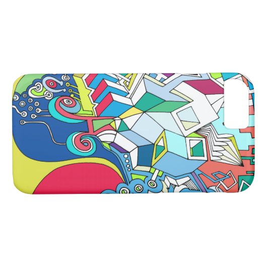 Fun Scape Case-Mate iPhone Case (Achterkant (Horizontaal))