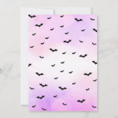 Fun Scary Party Kaart voor kinderen, Tieners of vo (Achterkant)