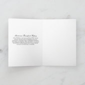 Fun Schnauzer Britse Geschiedenis Gevouwen Wenskaa Kaart (Binnen)