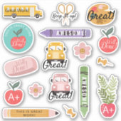 Fun-schoolleraar sprak over aanmoediging sticker (Voorkant)