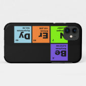 Fun Science iPhone Case (Achterkant (horizontaal))