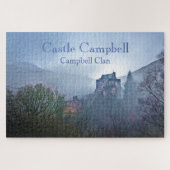 Fun Scotland's Castle Campbell in het midden van h Legpuzzel (Horizontaal)