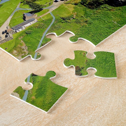 Fun Scottish MacLean Clan's Schilderachtig Duart C Legpuzzel (Zijkant)