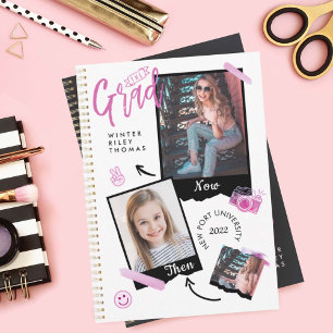 Fun Scrapbook Photo Album Notitieboek Dan & Now Af Kaart