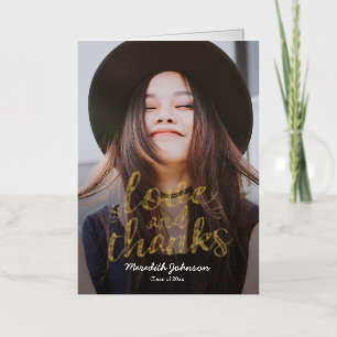 Fun Script FOLIE Afstuderen Hartelijk dank Folie Wenskaart