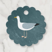 Fun Seagull Bedankjes Labels (Voorkant)